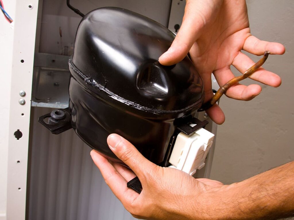 how to repair refrigerator compressor